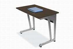 Delta 36" Desk - Chocolate finish