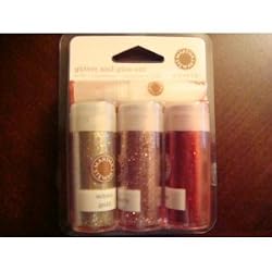 Martha Stewart Valentines 4 Pc Glitter Set