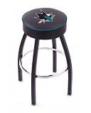 San Jose Sharks Single-Ring Swivel Bar Stool
