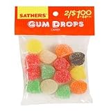 Sathers Gum Drops Candy 5 Oz - 12 Ea