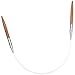 ChiaoGoo Knitting Needle, Circular Bamboo 9 inch (23cm), Size US 7 (4.5mm), Dark Patina, 2009-7