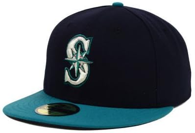 MLB Seattle Mariners 3D Undervisor And Logo Team Logo Black Adjustable Hat