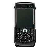 BlackBerry Pearl 9100 Rubber Snap On Cover Case (Black)
