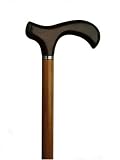 Walking Cane - Malacca. This two tone brown adds a distinguished look to this affordable walking stick cane This walking aid has a hardwood handle. This wooden cane has a weight capacity of 250 pounds and is 36 inches long.