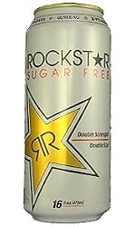 16 Pack - Rockstar Energy Drink Sugar Free - 16oz.