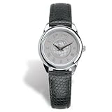 Pace University - Ladies Polished Silver Tone 5M Watch