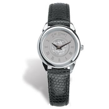 Bowling Green State University - Ladies Polished Silver Tone 5M Watch