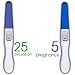 Baby : 25 Ovulation Midstream Tests and 5 Pregnancy Midstream Tests (30 Total) Free Shipping!