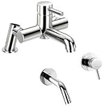 Bath and basin tap set (pack 3CC)