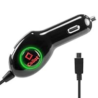Cellet Car Charger w/ Integrated USB Port for BlackBerry Curve 8520 8530 8900, Curve 3G 9300 9330, Storm 9530 9500, Storm 2 9550 9520, Tour 9630, Bold 9650 9700 9780 9900 9930, Style 9670, Torch 9800