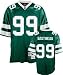 Mark Gastineau Jets Green Reebok Premier Jersey - Size 50 - Large
