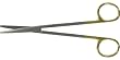 Dental USA 6001 Scissors Metzenbaum 14.5CM T/C STR