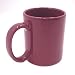 MUG C-HNDL MAROON 11 OZ, CS 3/DZ, 07-0521 TRI-S SUPERIOR SCREEN COFFEE CUPS AND MUGS