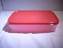 Tupperware Modular Mates Rectangular 1 Container in Red Passion