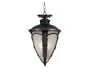 Kenroy Home 70303CM Ribbon and Reed Conversion Lantern with Hand Painted Champagne Glass, Caramel Malt