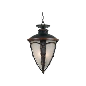 Kenroy Home 70303CM Ribbon and Reed Conversion Lantern with Hand Painted Champagne Glass,... by Kenroy Home