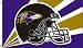 The Baltimore Ravens 5-piece Ultimate Fan Pack - Flag, Banner, Car Flag, Travel Mug, Steering Wheel Cover