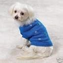 Dog Sweater - Bijou Dog Sweater - Winter Blue - Medium (M)