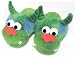 Plush Funny Monster Slippers