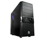 Thermaltake V3 Black Edition SECC / Plastic ATX Mid Tower Computer Case VL80001W2Z (Black )