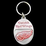 Sporting Goods : Detroit Red Wings Pewter Keychain