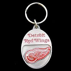 Detroit Red Wings Team Key Ring - NHL Hockey Fan Shop Sports Team Merchandise