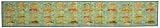 Laser Printed Split Bamboo Ocean Fish 12" x 72" Runner