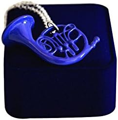 Velecos How I Met Your Mother HIMYM Blue French Horn Necklace Pendant