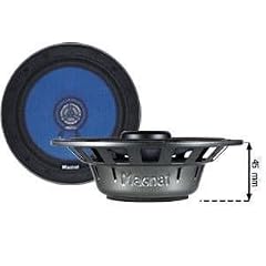 Magnat Profection 162 2-Wege 16,5 cm Auto-Koaxial-Lautsprecher (70/280 Watt) schwarz/blau
