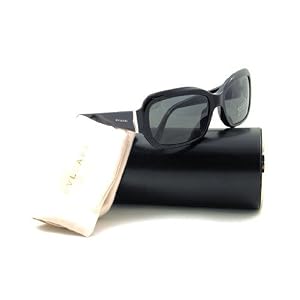 AUTHENTIC BVLGARI SUNGLASSES BV 8052B 501 87 BLACK 8052 BULGARI