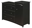 Stork Craft Beatrice Combo Tower in Black