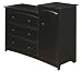 Stork Craft Beatrice Combo Tower in Black
