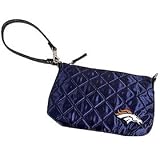 Denver Broncos Quilted Wristlet Purse
