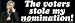 Hillary Clinton - The Voters Stole My Nomination! Bumper Sticker