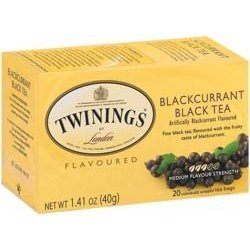 Twinings of London Blackcurrant Black Tea - 20 Teabags