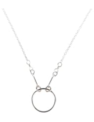 Dogeared Sterling Silver 18"Classic Original Karma Boxed Necklace