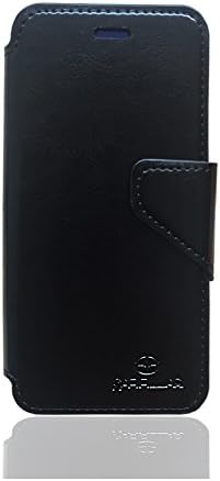 iPhone 6 Case, Carrillas [Special Edition] iPhone 6 4.7" Wallet Case [Layered Dandy 2 in 1 style][Black] - [Strong Magnet Back Cover] Premium Soft PU Leather Wallet Cover Leather Detachable Magnetic Card Pockets Purse Case for Apple iPhone 6 4.7 Inch （Black)