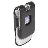 Motorola RAZR Black Leather Fitted Case. New VAJA-Style