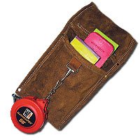 Leather Wedge Pouch