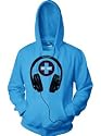 Official EMINEM Blue Hoody HEADPHONES Recovery L