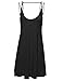 Awesome21 Women's Relaxed Fit Soft Stretch Sleeveless Trapeze Mini Dress