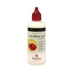 RAYHER - 3-D Effekt-Lack auf Wasserbasis, Flasche 100 ml