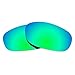 Revant Polarized Replacement Lenses for Ray Ban Warrior 60mm RB3342 Elite Rogue Green MirrorShield