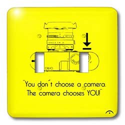 Kike Calvo photo Illustrations Rangefinder Camera Yellow Rangefinder Camera You dont choose a camera The camera chooses you Light Switch Covers double toggle switch photo Kike Calvo photo Illustrations Rangefinder Camera Yellow Rangefinder Camera You dont choose a camera The camera chooses you Light Switch Covers double toggle switch