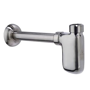 Decolav 9100-SN Decorative Bottle Trap, Satin Nickel Decolav 9100-SN Decorative Bottle Trap, Satin Nickel