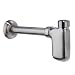 Decolav 9100-SN Decorative Bottle Trap, Satin Nickel