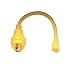 Marinco 105A Marine Electrical Shore Power Pigtail Adapter (30-Amp 125-Volt Locking M...