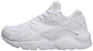 Air Huarache Men's Triple White Pure Platinum QS 318429-111 Shoes US SIZE 9.5