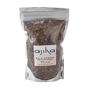 Ajika Kala Channa  Small Black Chickpea  14 Oz. by 