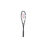 Wilson Hyper Titanium X3 Squash - 27-Inch, Black/Blue